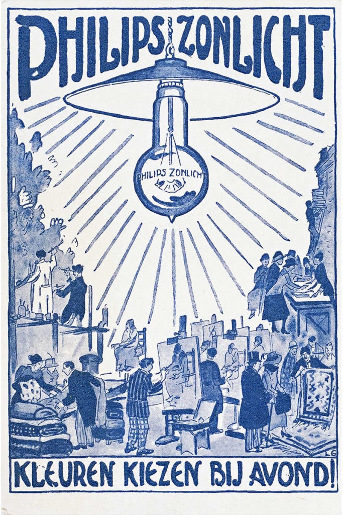 glint light inspiration philips company archives 1918