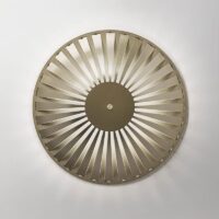 glintlightflat wall light studiosusannedegraef champagne